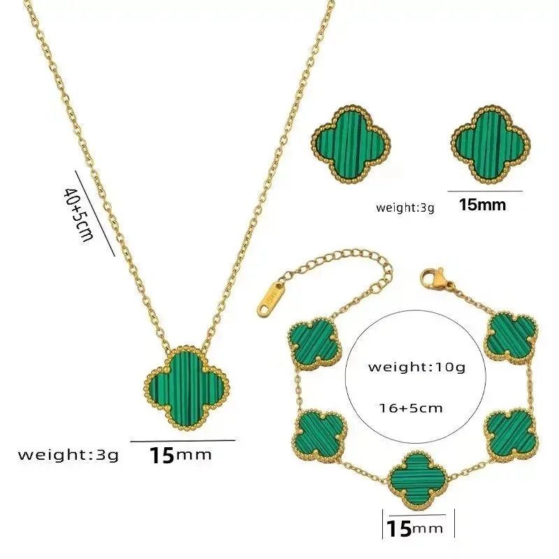 Tiffany & Co. Return to Tiffany Clover Necklace, Earrings & Bracelet Set
