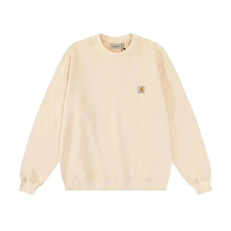 Carhartt Classic Logo Crewneck Sweatshirt Sail