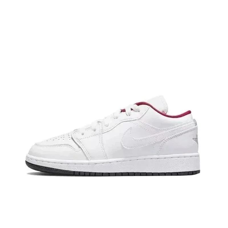 Nike Air Jordan 1 Low White/Varsity Red Sneakers