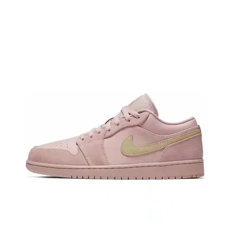 Nike Air Jordan 1 Low Pink Glow Sneakers