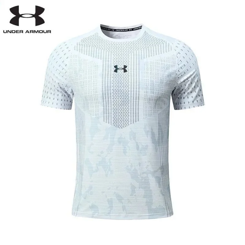 Under Armour Camo Pattern T-Shirt White Men's