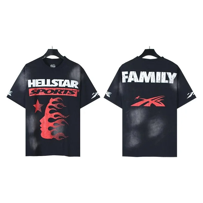 Hellstar Family Black T-Shirt