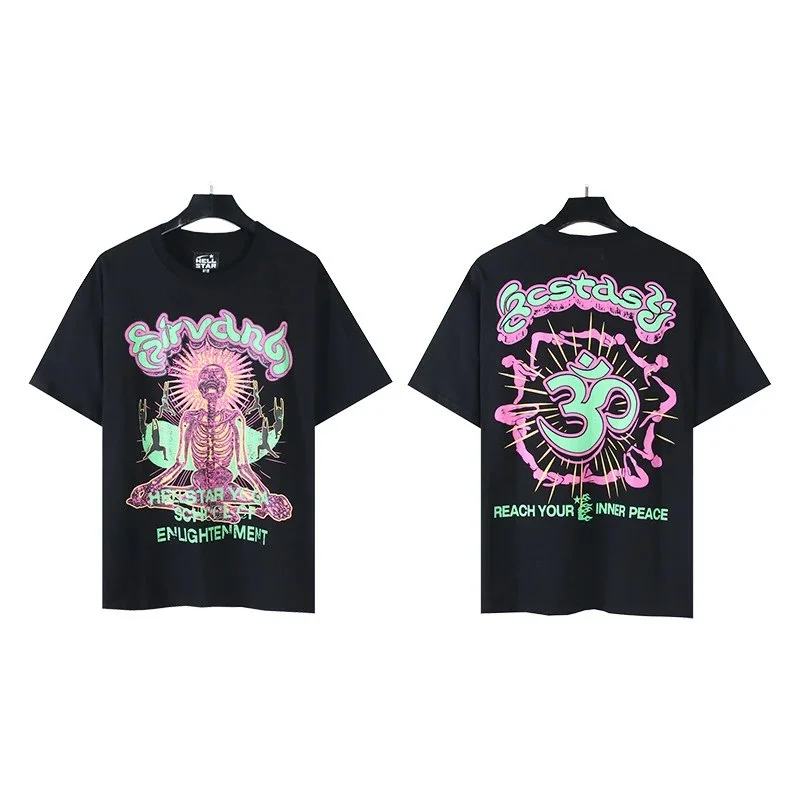 Black 'Eirvano' Graphic T-Shirt