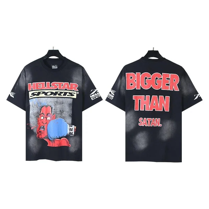 Hellstar Bigger Than Satan Black T-Shirt