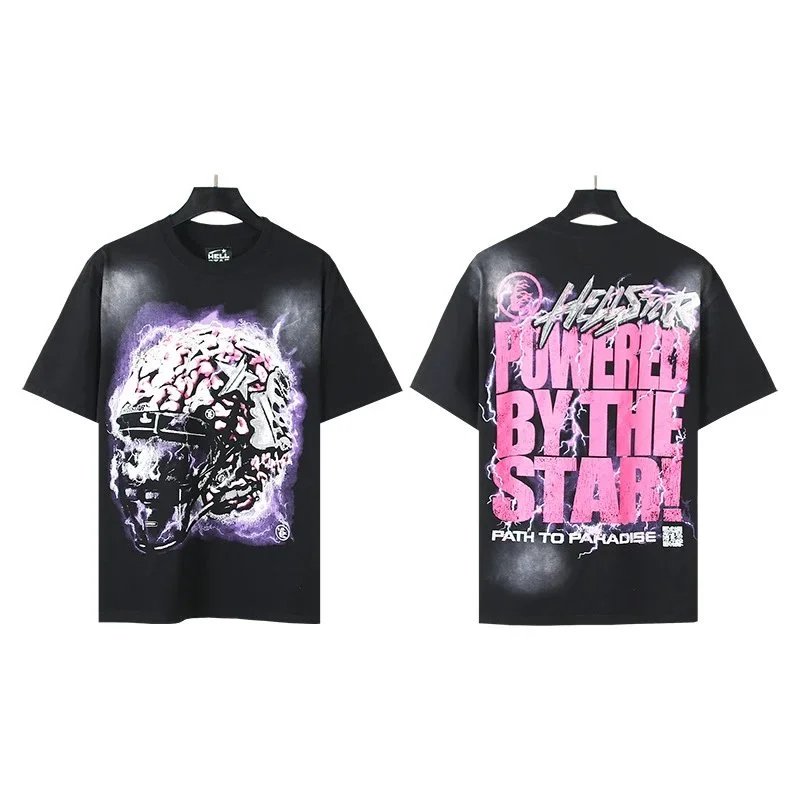 Hellstar Powered by the Star Black T-Shirt