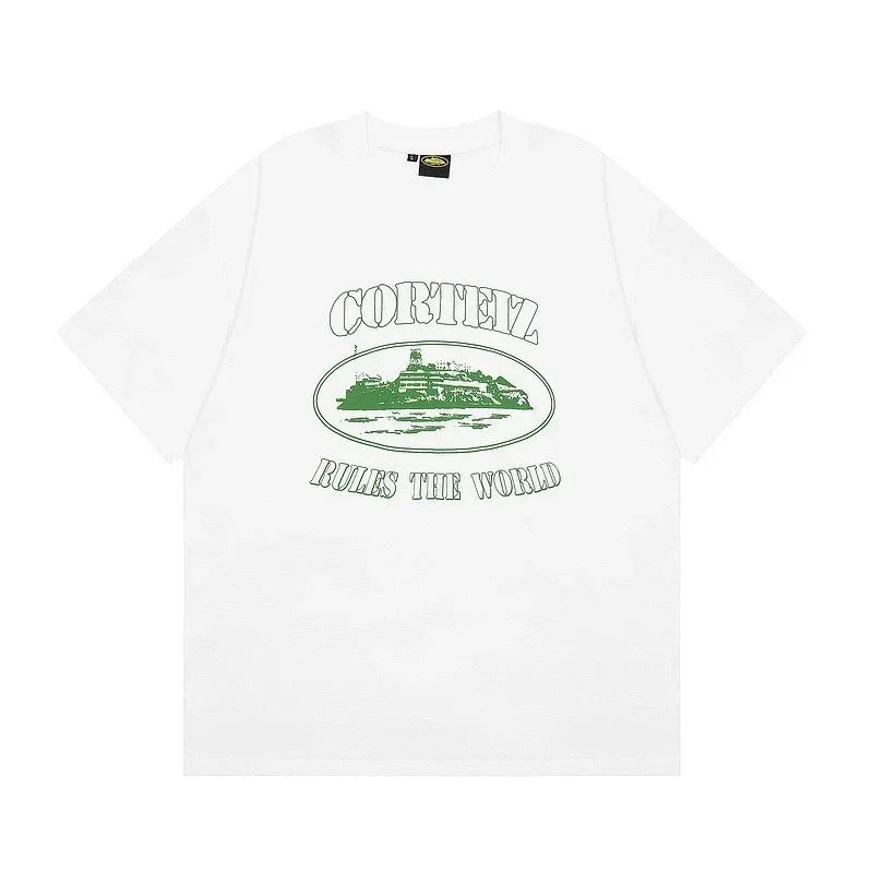 Corteiz Rules The World White T-Shirt