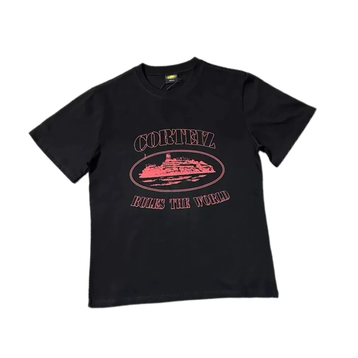 Corteiz Rules The World Black T-Shirt