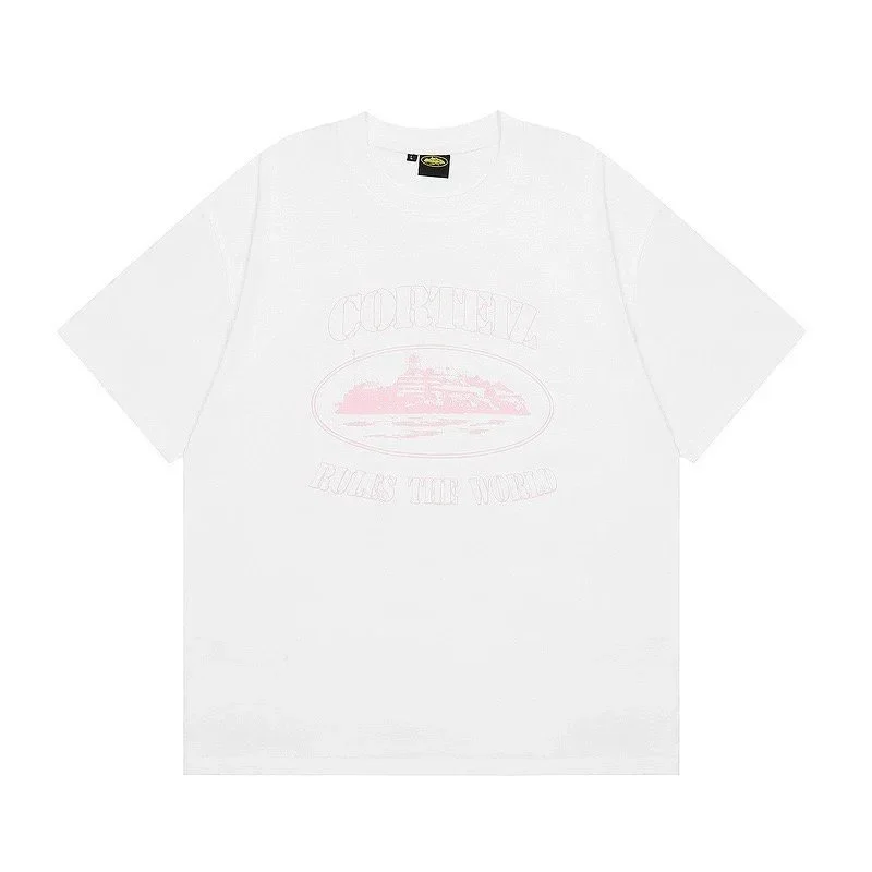 White CORNEIL Rules the World T-Shirt