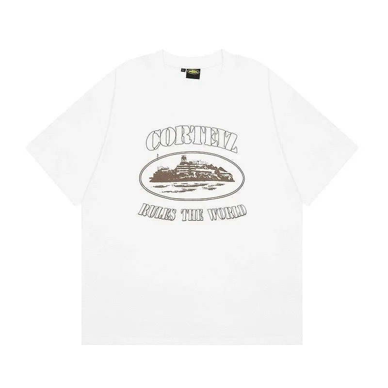 Corteiz Rules The World White T-Shirt