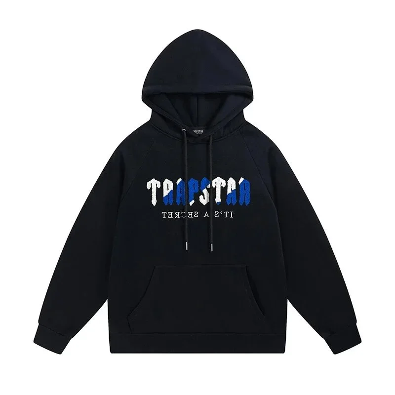 Trapstar Black Hoodie with 'It's a Secret' Print