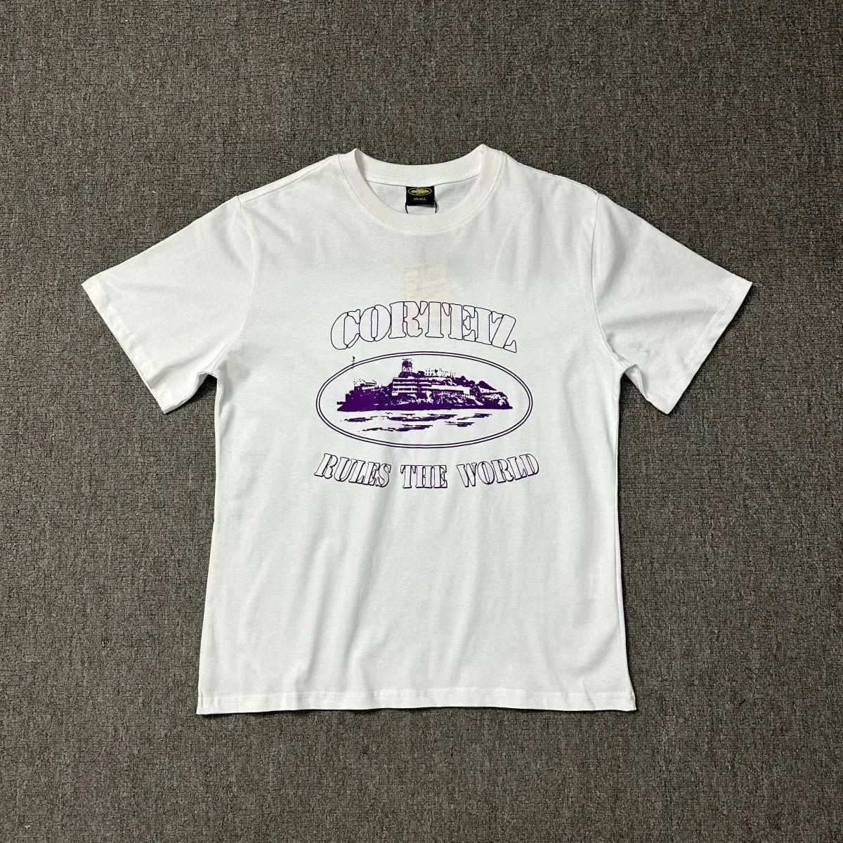 Corteiz Rules the World White T-Shirt