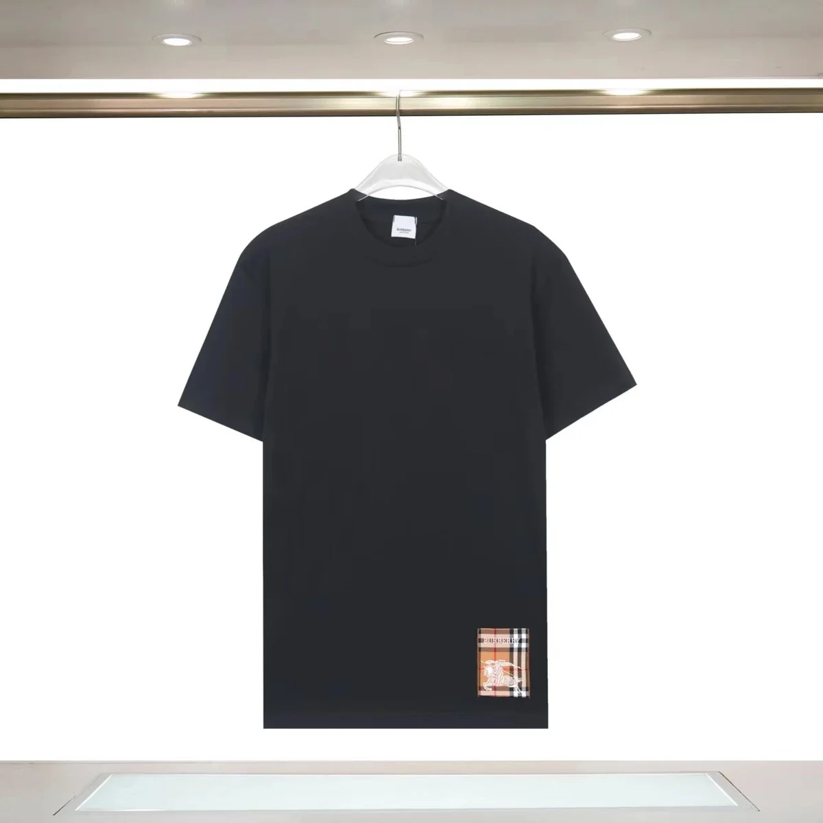 Burberry Black Classic Logo T-Shirt