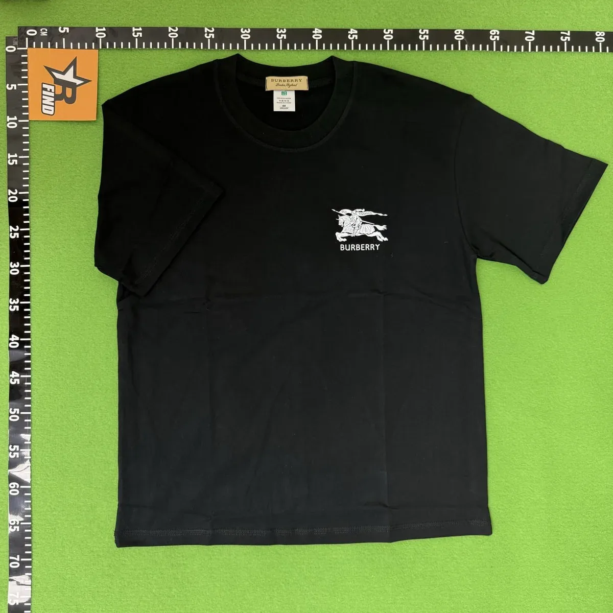 Burberry Black Equestrian Knight T-Shirt