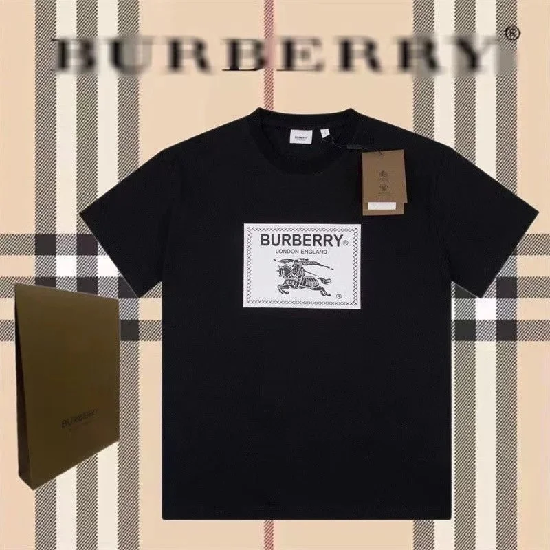 Burberry Black Classic Logo T-Shirt