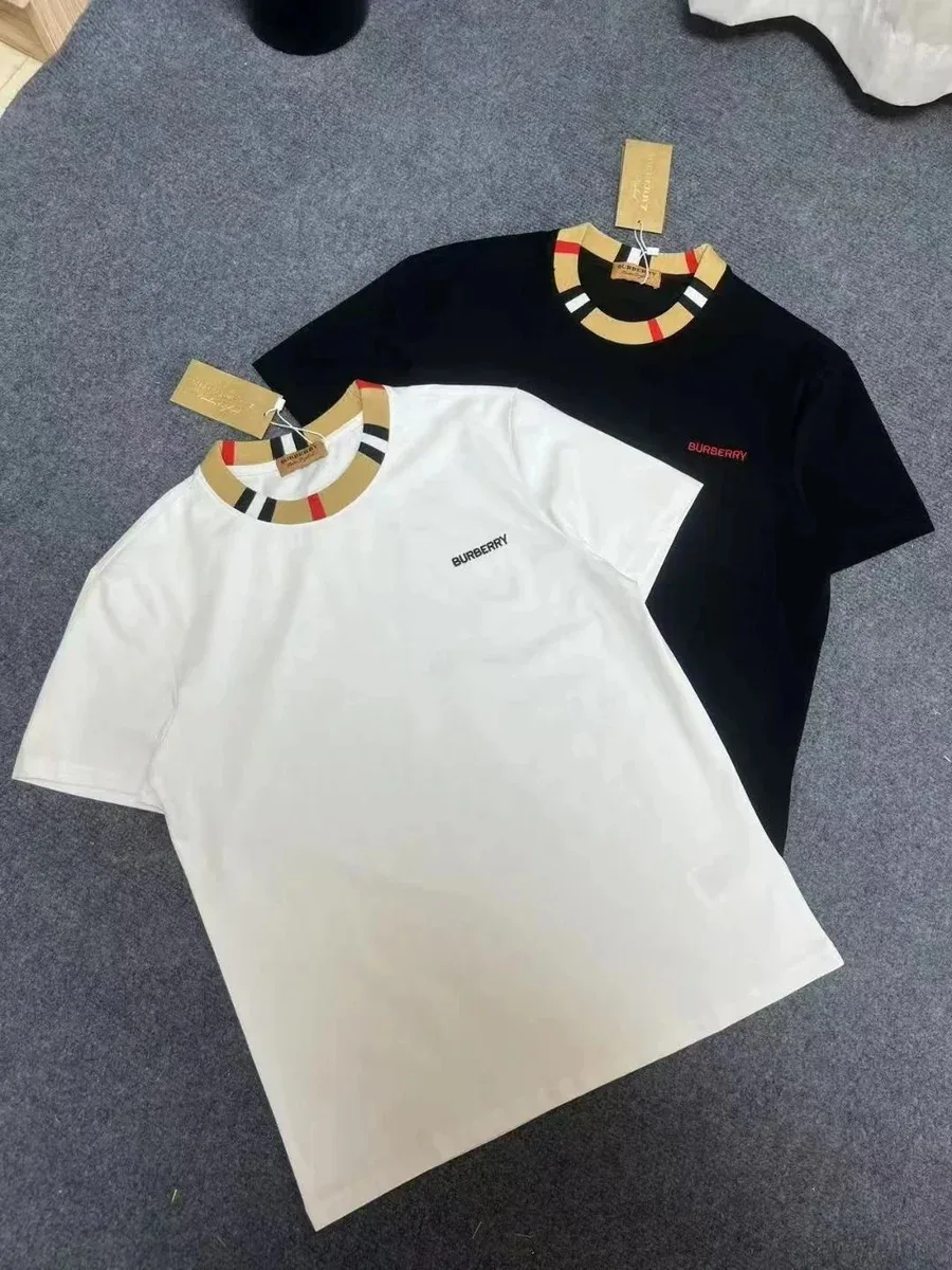 Burberry Iconic Check T-Shirt White/Black