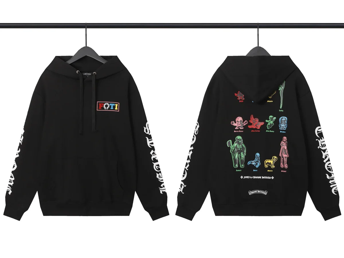 Chrome Hearts FOTI Black Hoodie