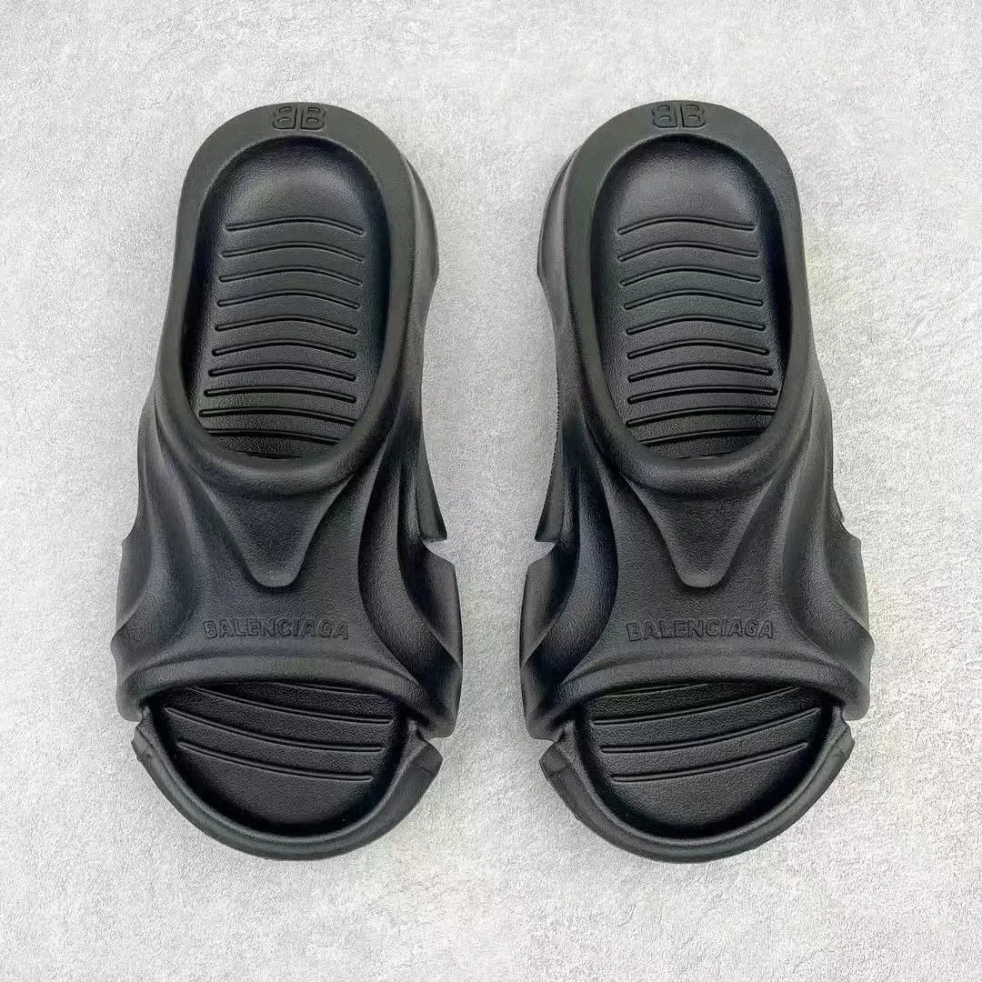 Balenciaga Triple Black Slide Sandals