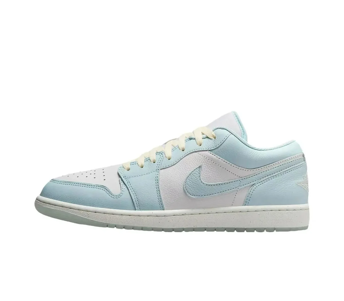 Nike Air Jordan 1 Low Sail/Metallic Silver Sneakers