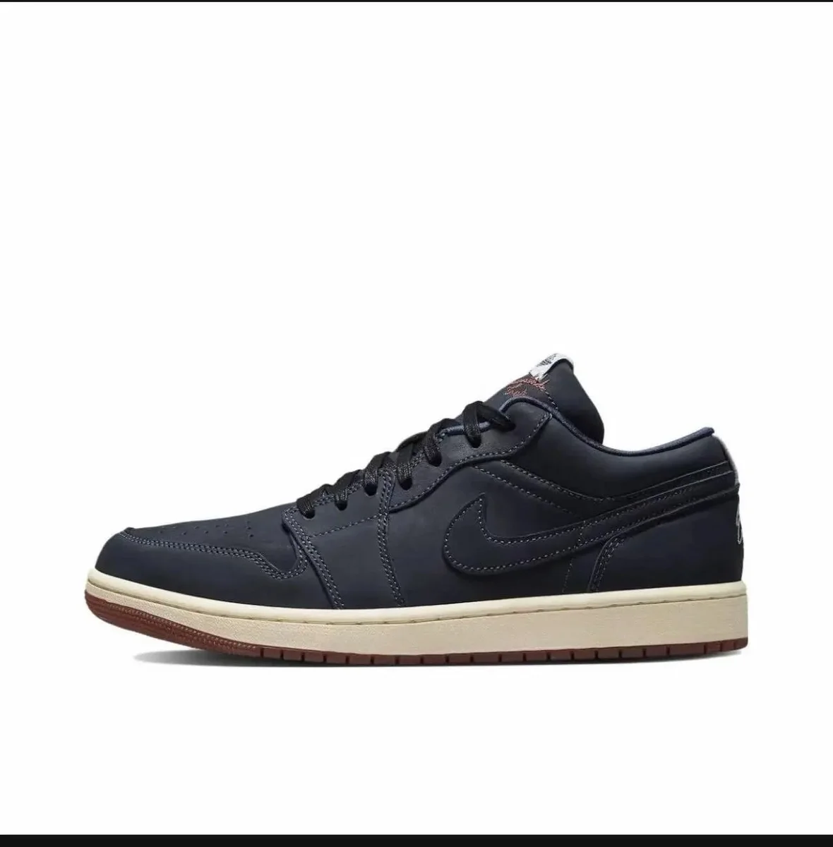 Nike Air Jordan 1 Low Midnight Navy Sail Sneakers
