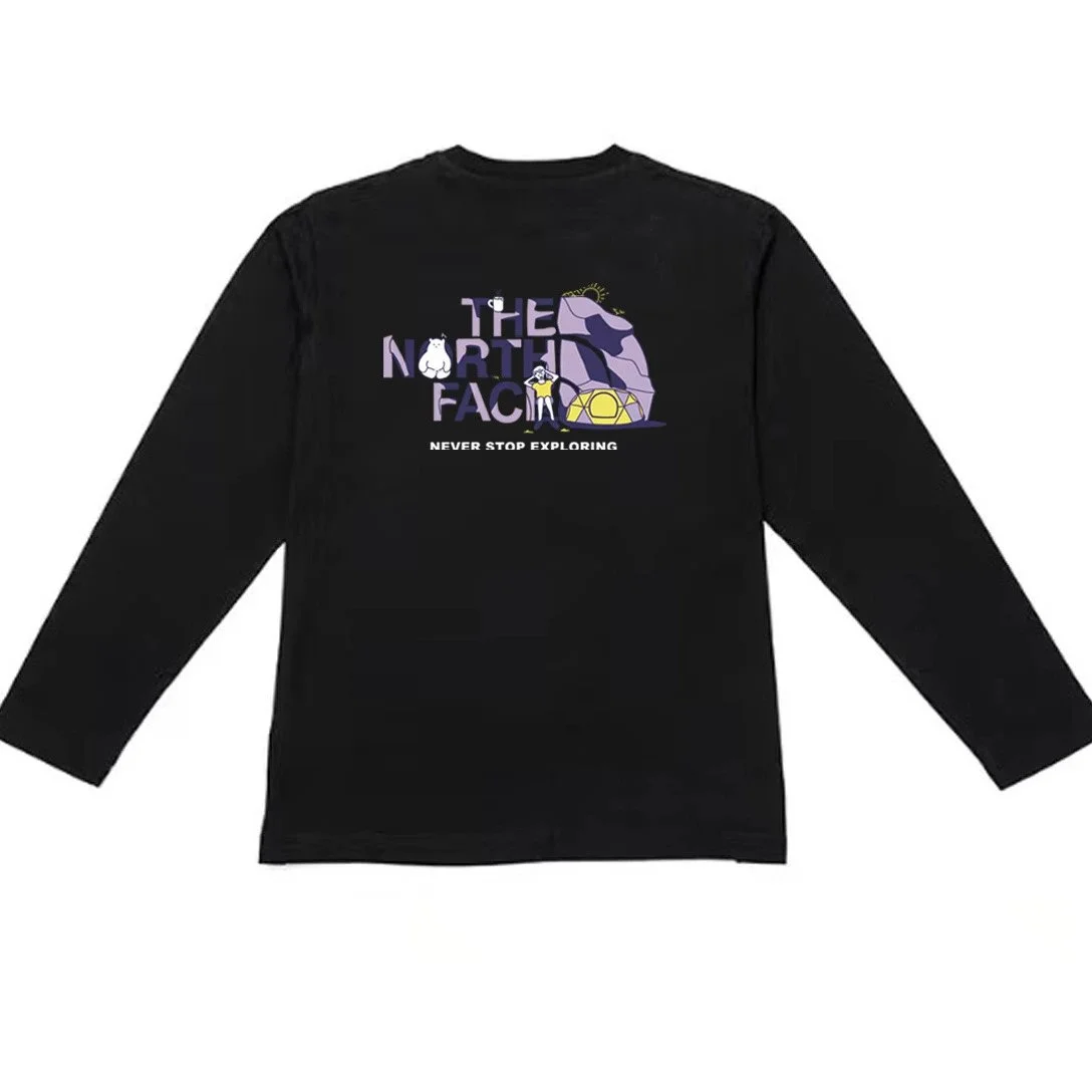 The North Face Black Graphic Long Sleeve T-Shirt