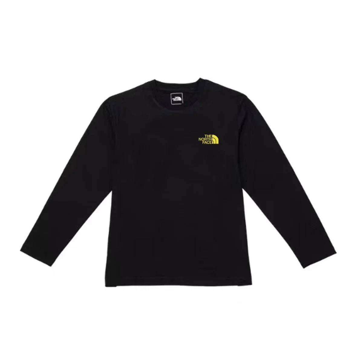 The North Face Black Yellow Long Sleeve T-Shirt