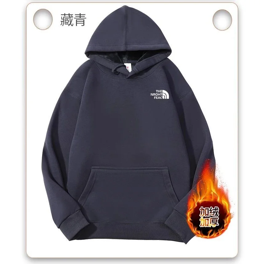 The North Face Nuptse Hoodie藏青