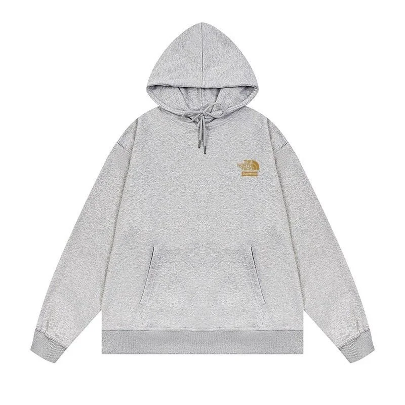 The North Face Nuptse Grey Hoodie