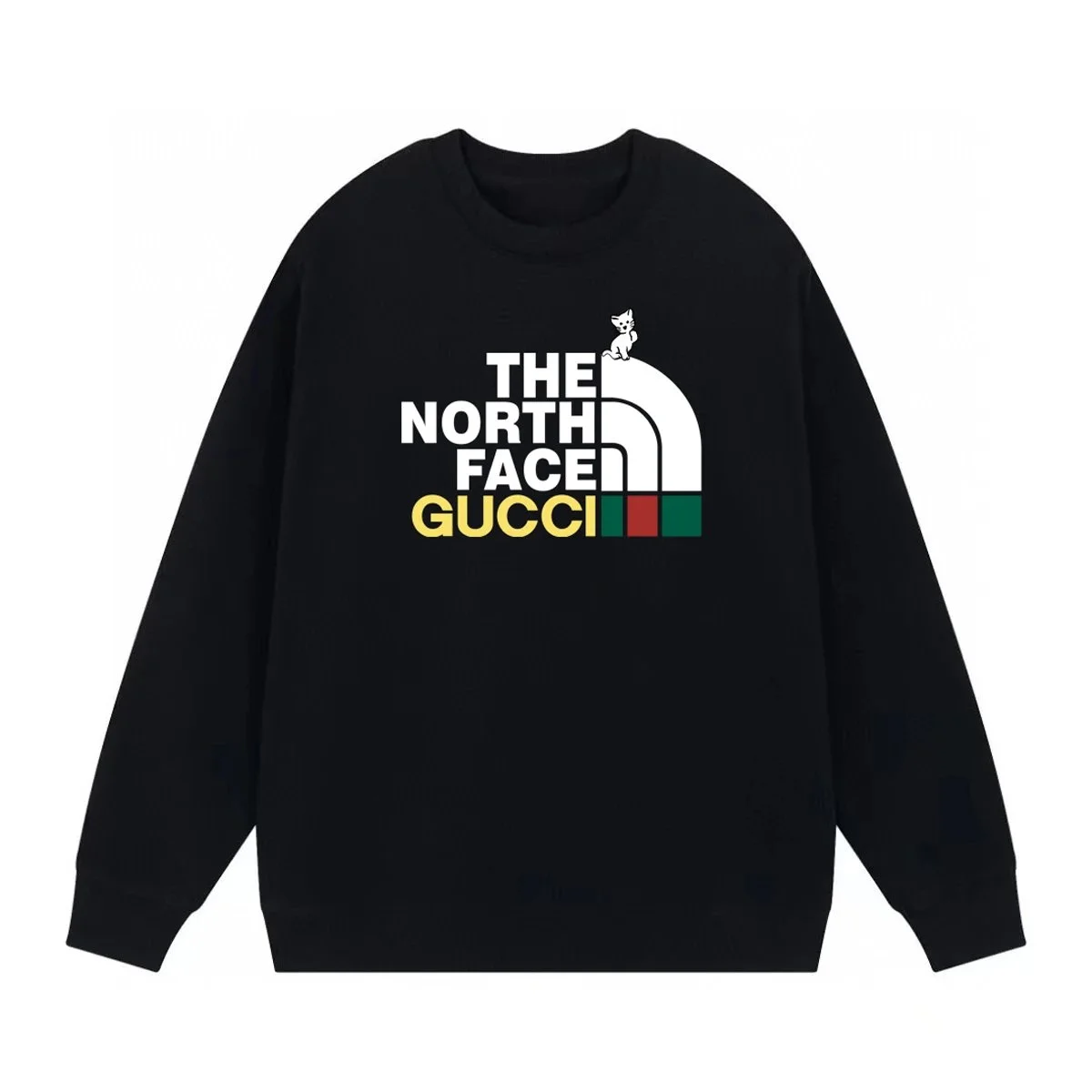 The North Face x Gucci Black Sweatshirt
