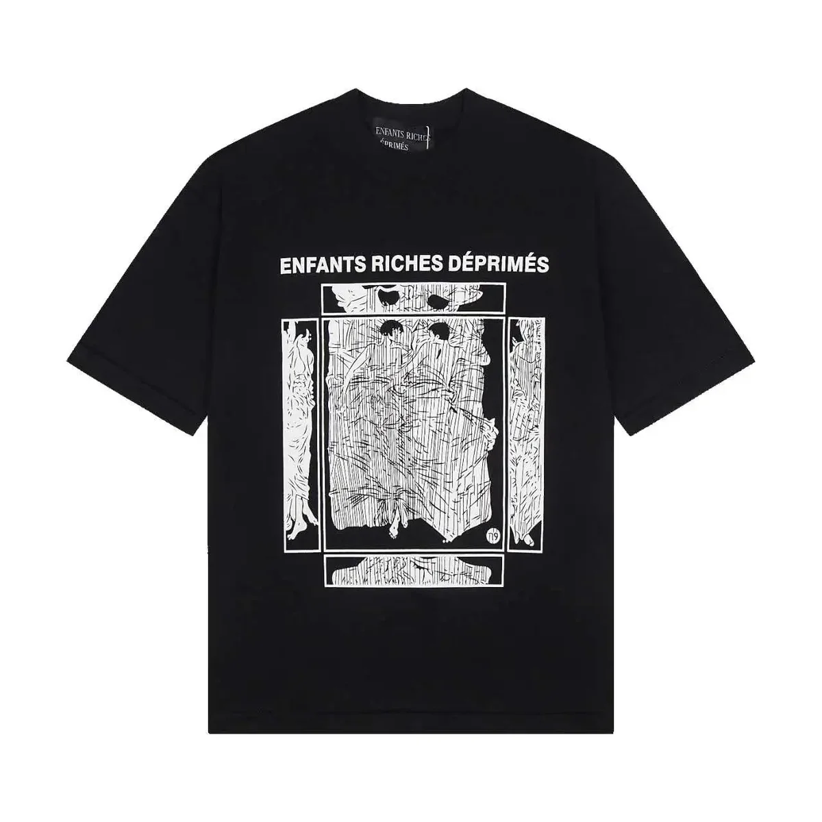 Enfants Riches Déprimés 'ERD' Black T-Shirt