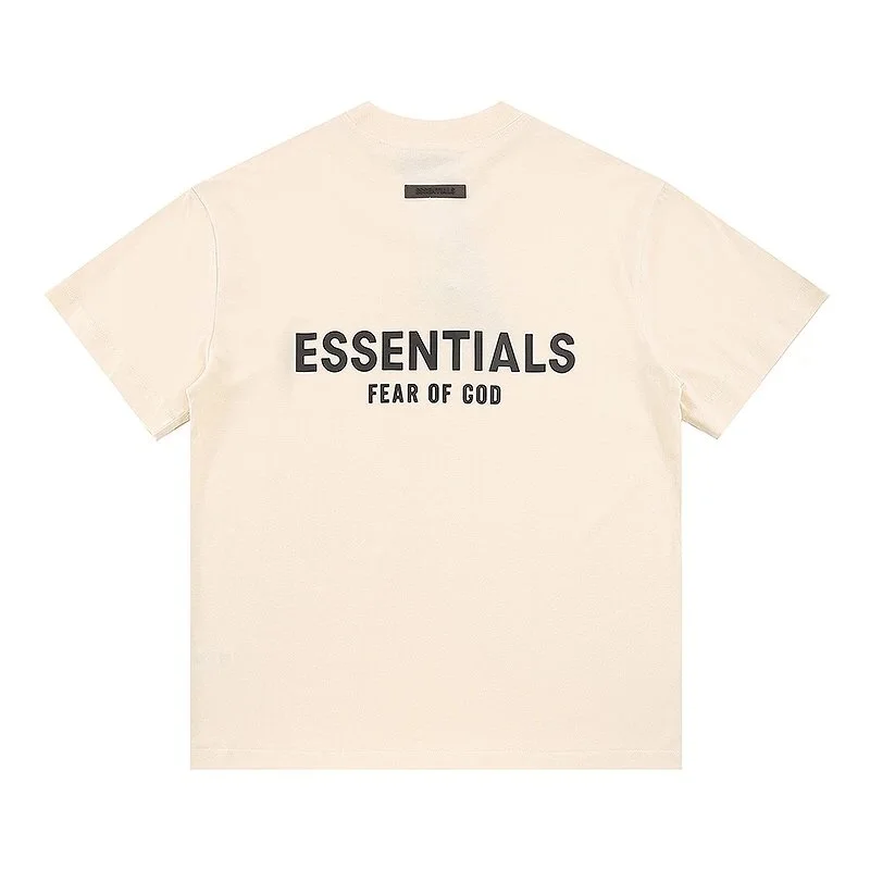 Fear of God Essentials Beige T-Shirt