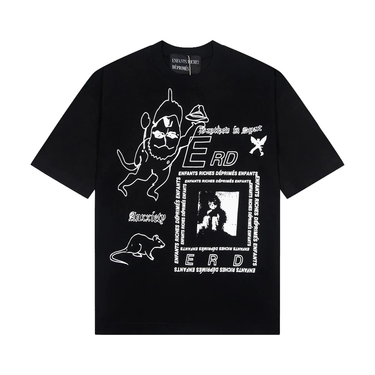 Enfants Riches Déprimés ERD Black T-Shirt