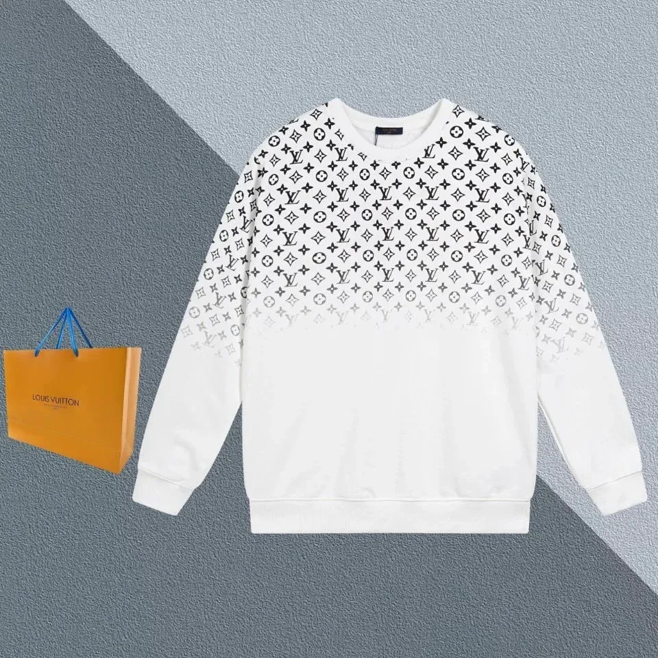 Louis Vuitton Monogram Gradient Sweatshirt White