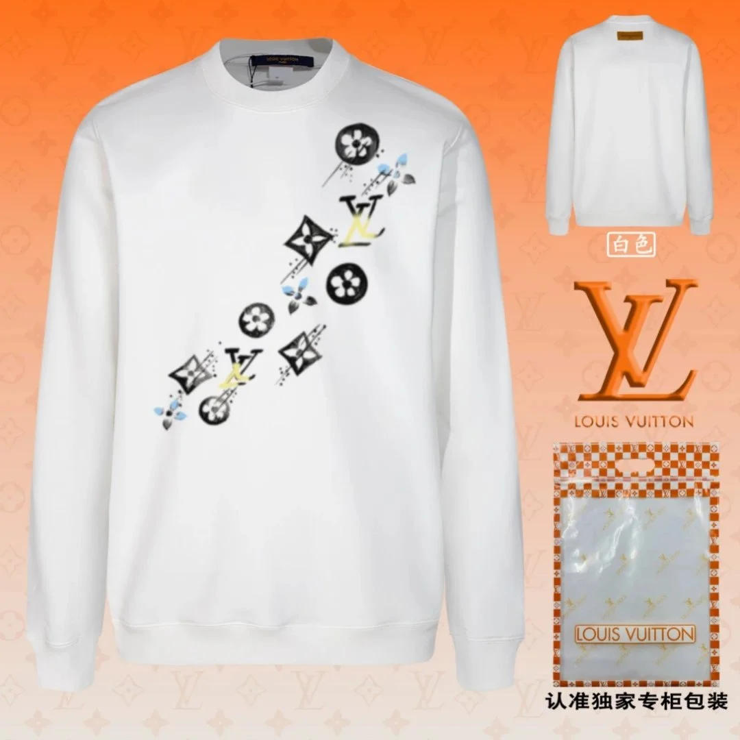 Louis Vuitton Tabi White Graphic Sweatshirt