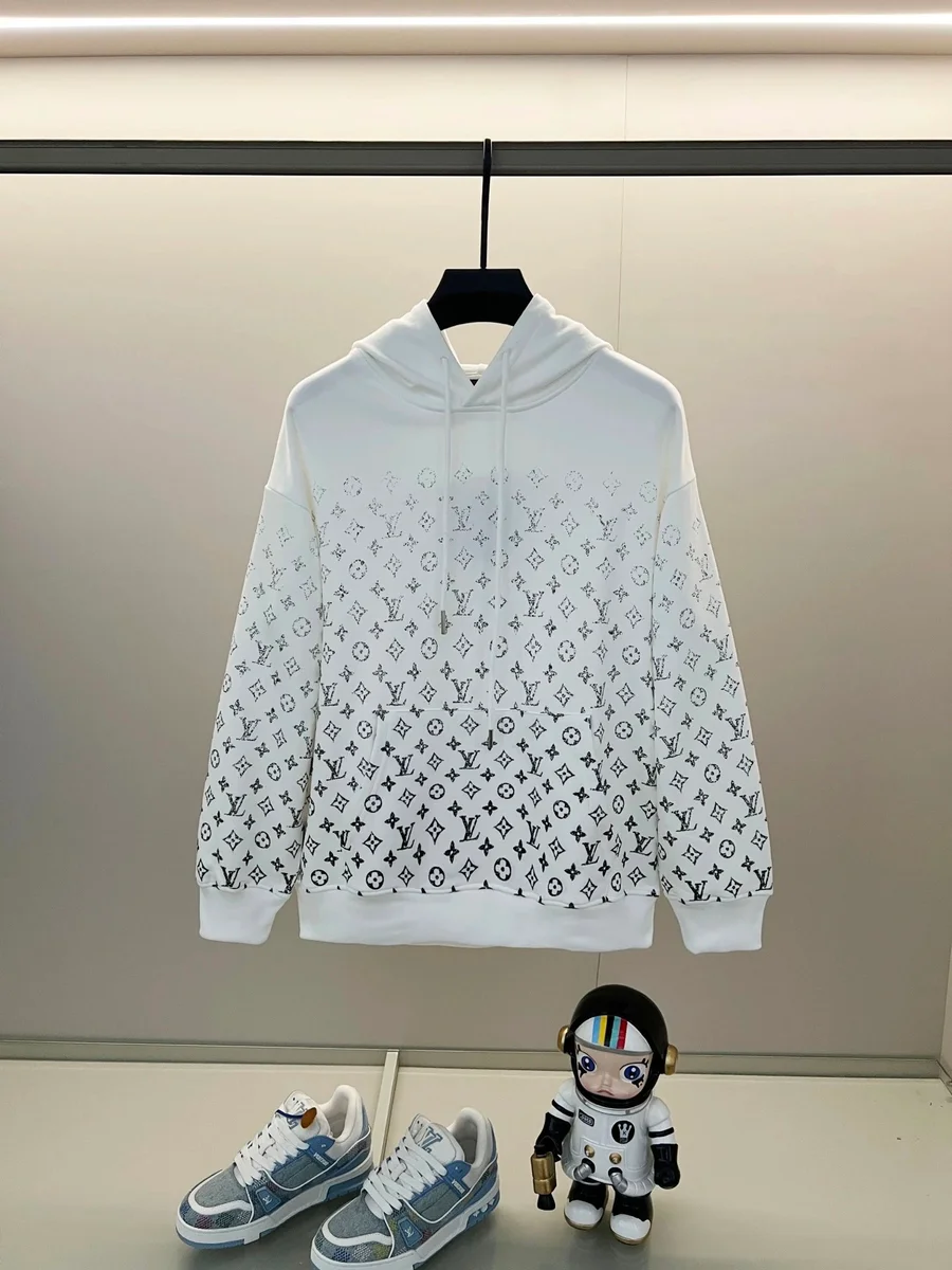 Louis Vuitton Tabi Monogram Hoodie White