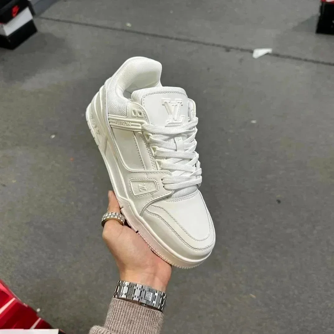 Louis Vuitton LV Trainer White Sneakers