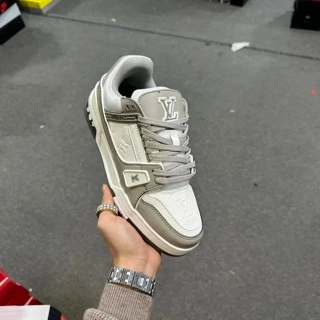 Louis Vuitton LV Trainer Grey/White Sneakers
