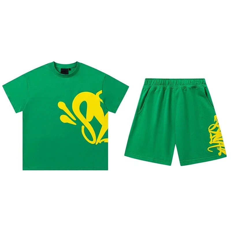 Green Yellow Graphic Co-ord Set