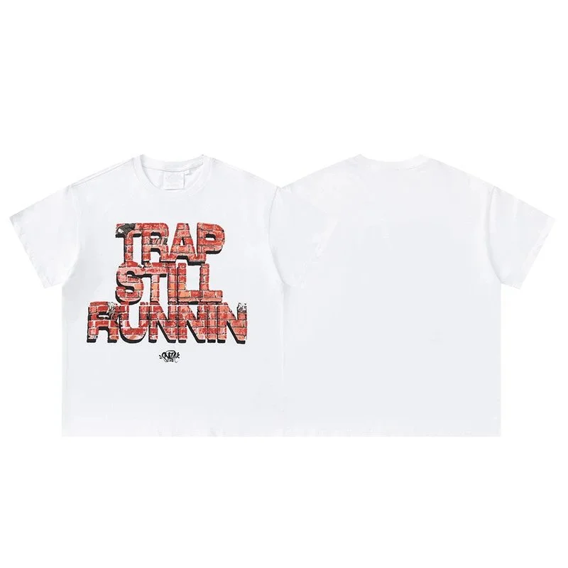 Trapstar Trap Still Runnin White T-Shirt