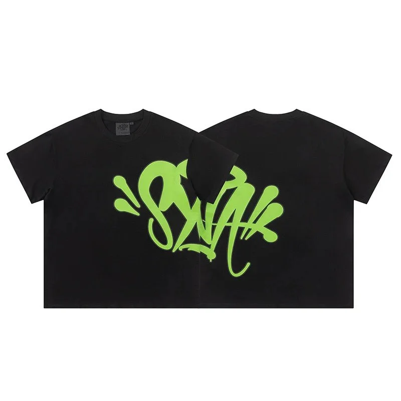 Black 'SWAK' Oversized T-Shirt