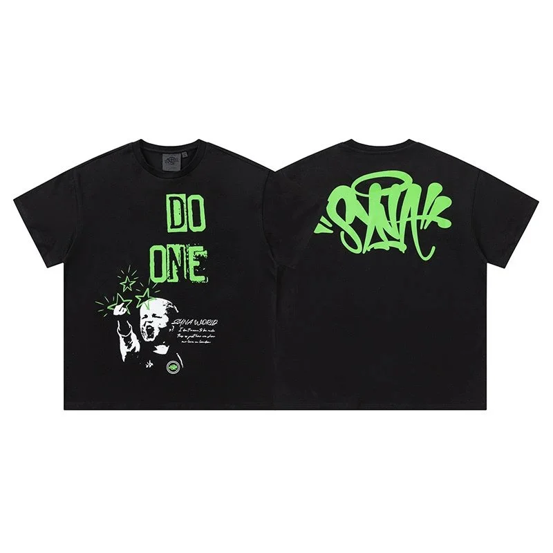 Black 'Do One' Graphic T-Shirt