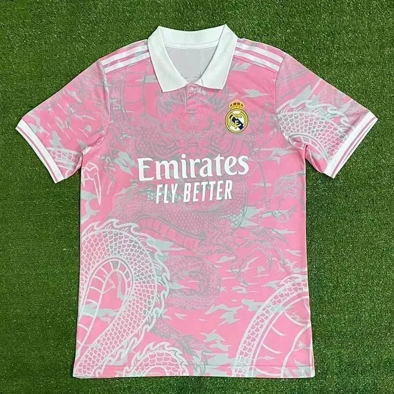 Adidas Real Madrid Pink Dragon Jersey