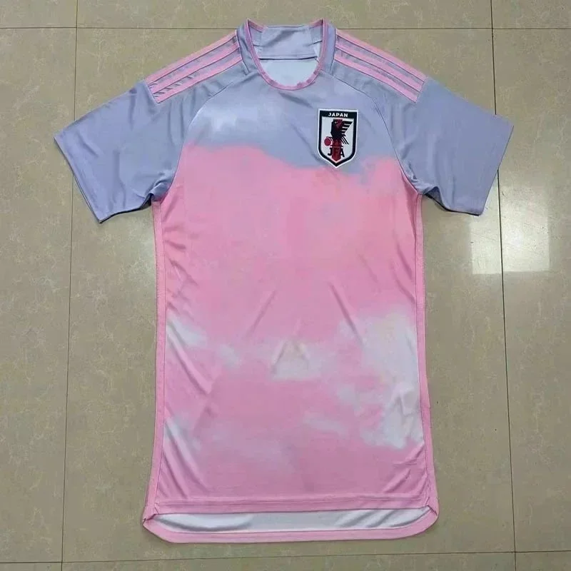 Adidas Japan Classic Football Jersey Pink/Blue