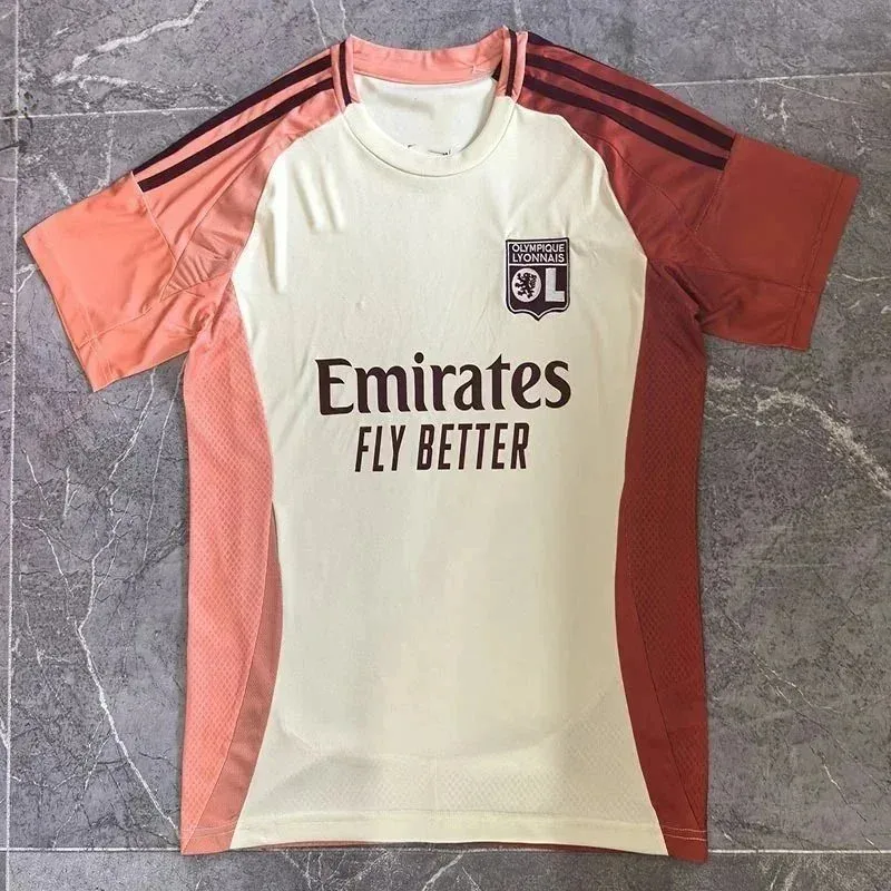 Adidas Olympique Lyonnais Training Jersey Cream/Orange