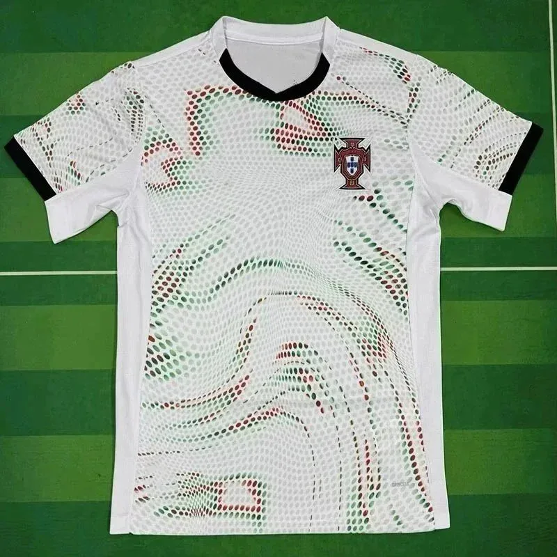 Adidas Classic Football Portugal Jersey White/Black