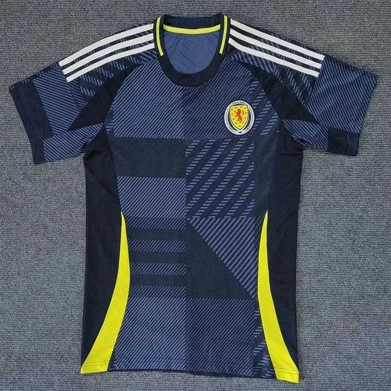 Adidas Scotland Classic Football Jersey Navy/Yellow