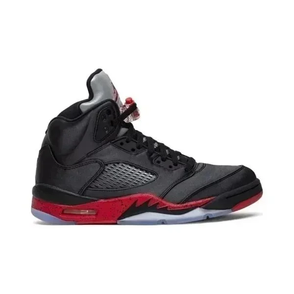 Nike Air Jordan 5 Black/Red Sneakers