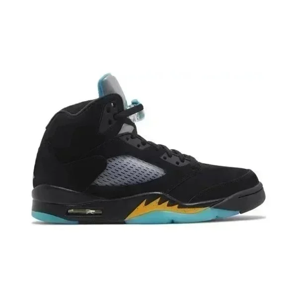 Nike Air Jordan 5 Black/University Red/Sail Sneakers