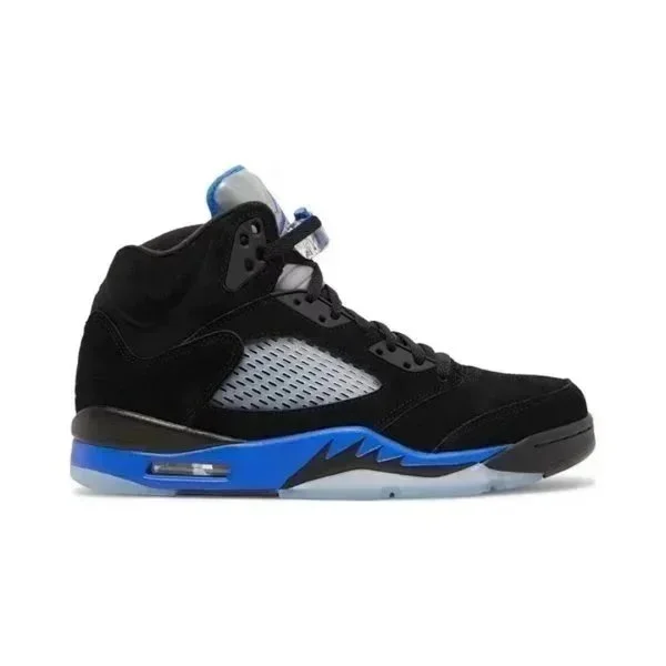 Nike Air Jordan 5 Black/Blue Sneakers