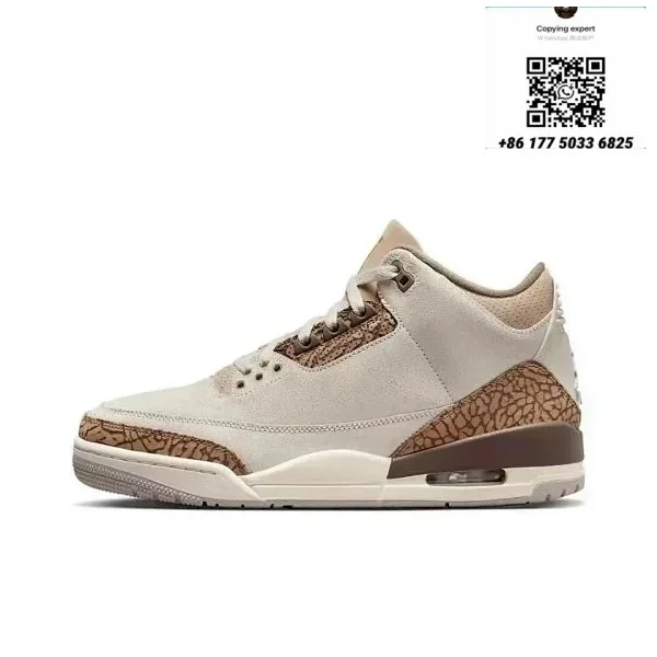Nike Air Jordan 3 Sail/Brownstone Sneakers