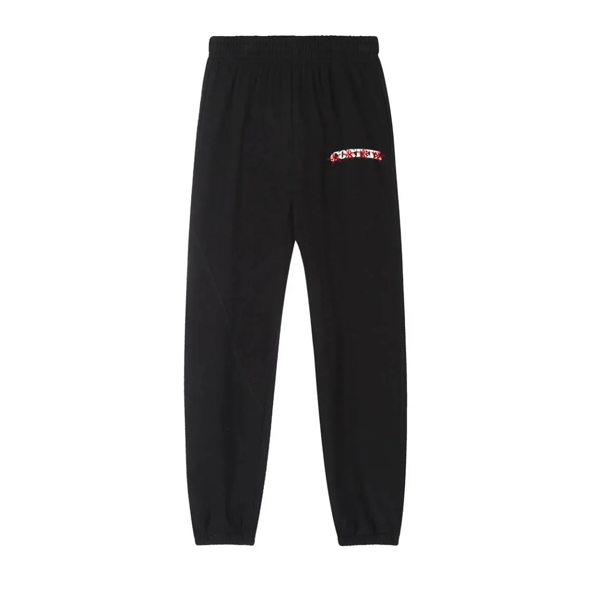 Other Black 'F*CK' Embroidered Sweatpants Black - 1